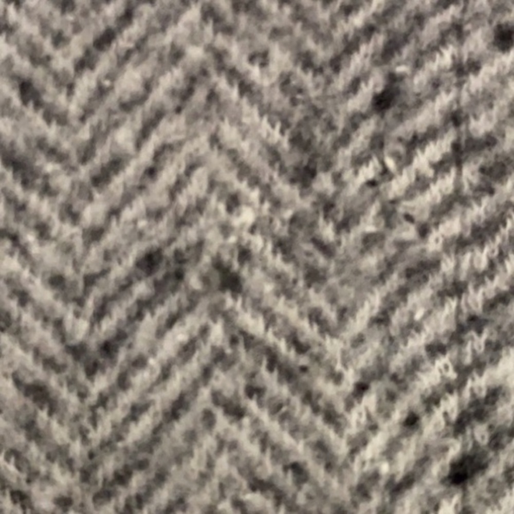 Theory Open Front Herringbone Blazer Size 6 - image 5